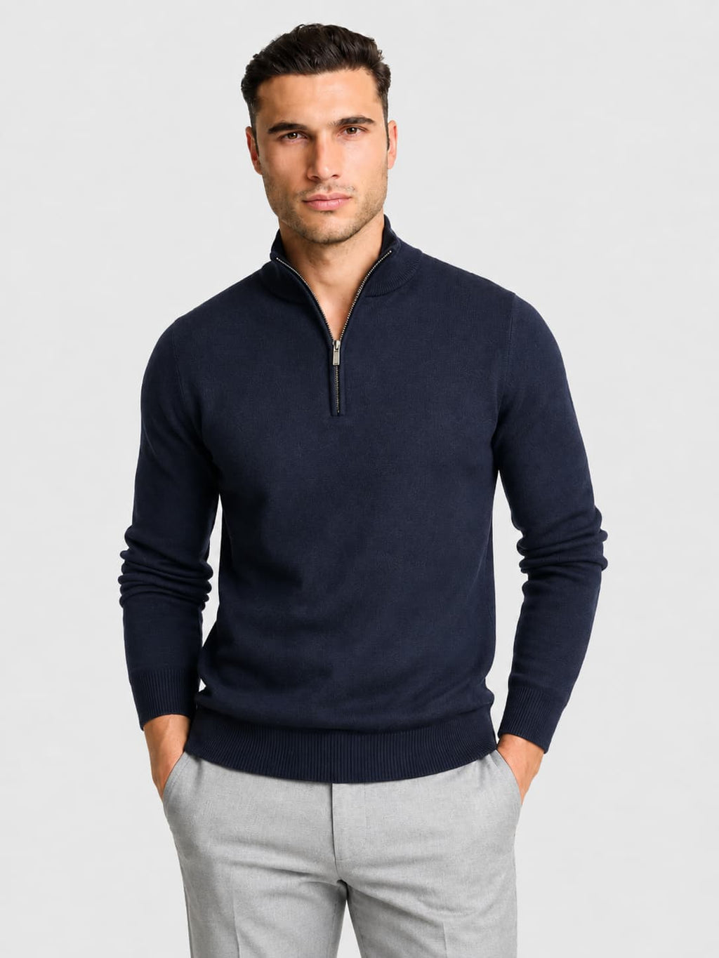 Jersey Quarter Zip
