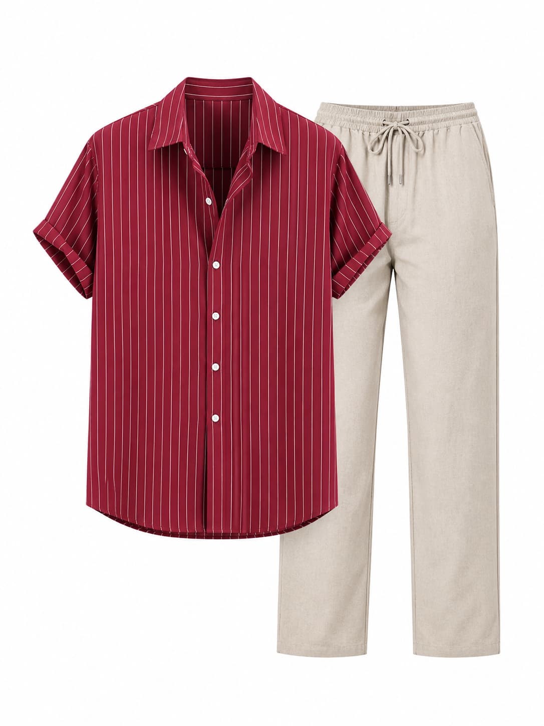 Conjunto de verano rayado