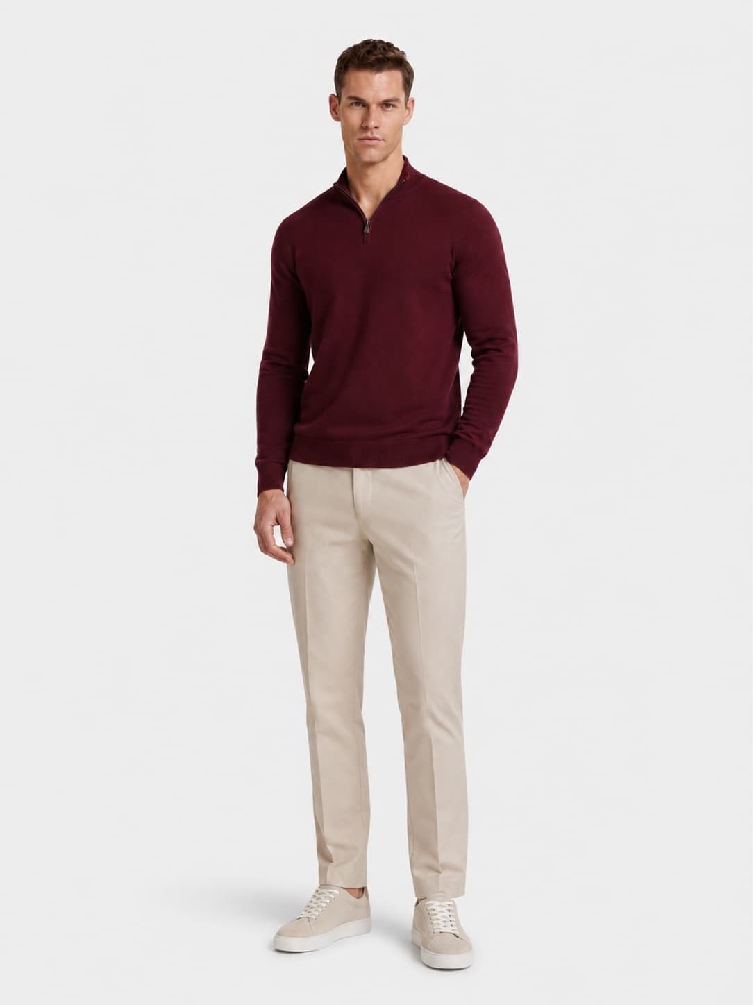 Jersey Quarter Zip