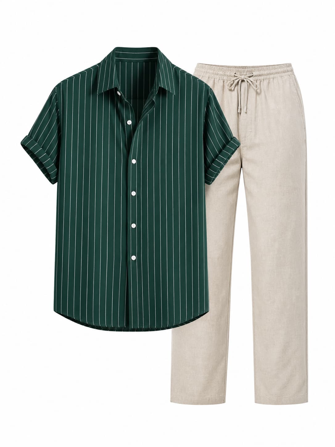 Conjunto de verano rayado