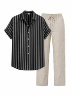 Conjunto de verano rayado