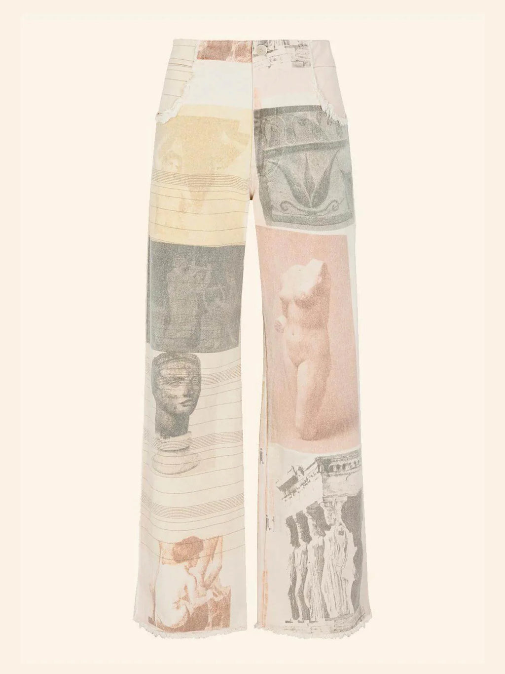 Pantalón esencia de corte ancho