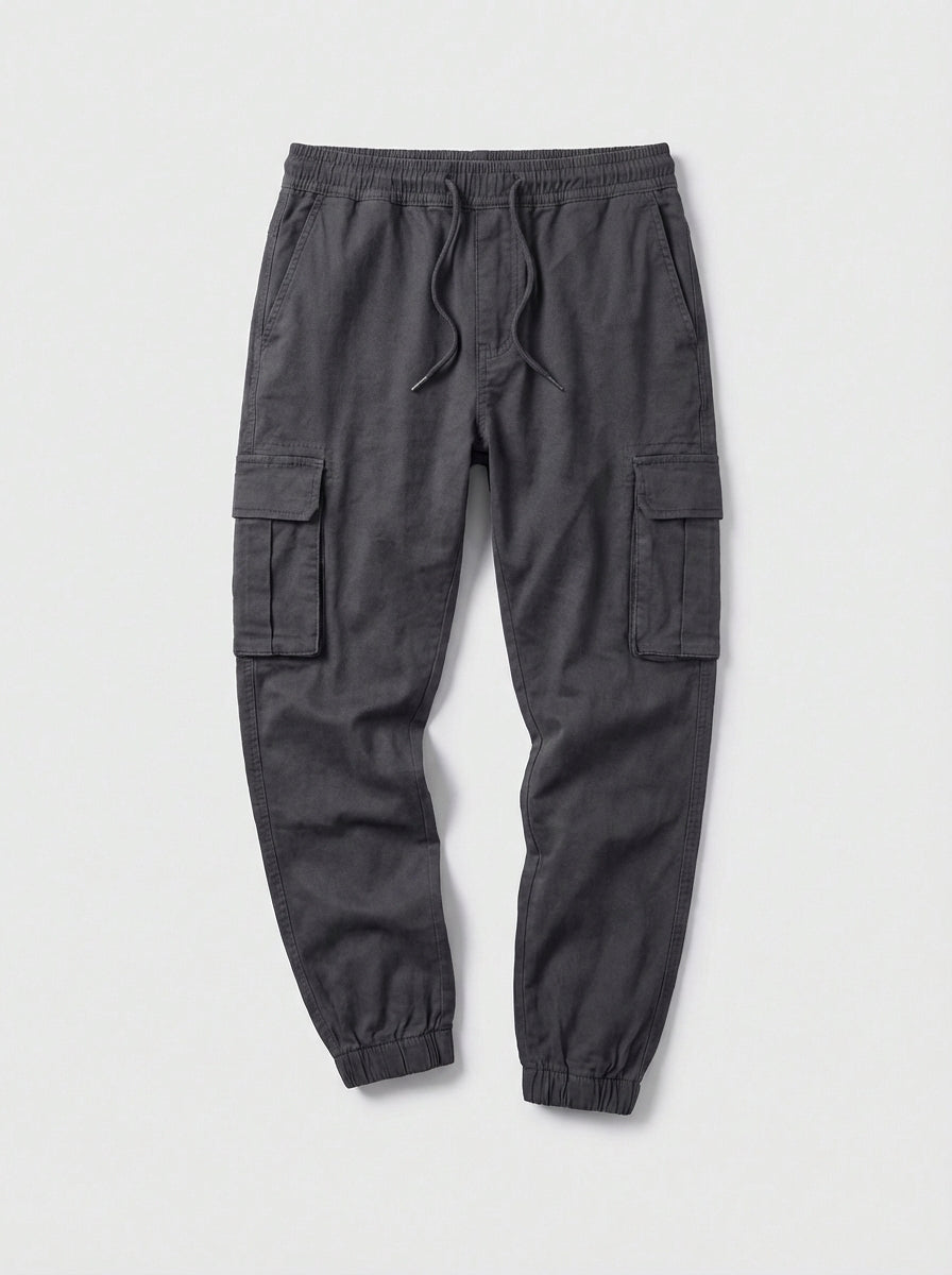 Pantalones Estilo Joggers Gris