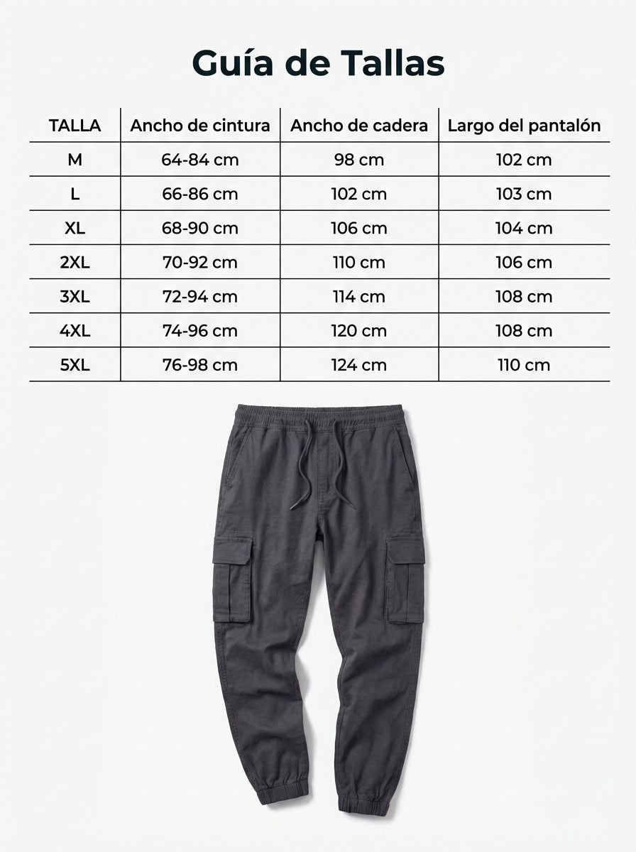 Pantalones Estilo Joggers Gris
