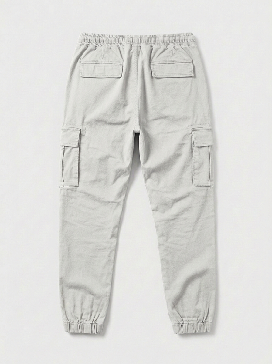 Pantalones estilo Joggers Blancos