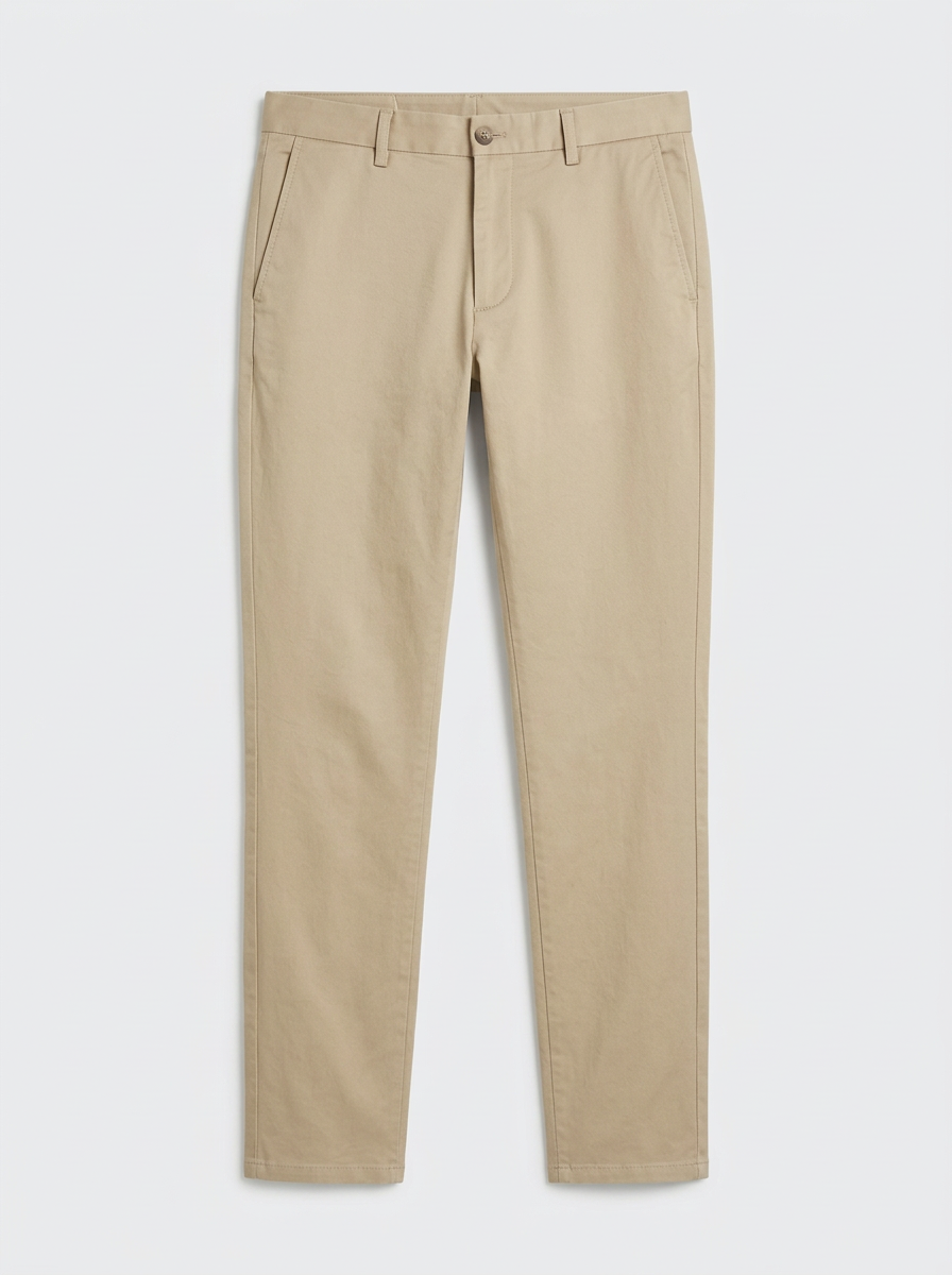 Pantalones Chinos Slim Fit Beige