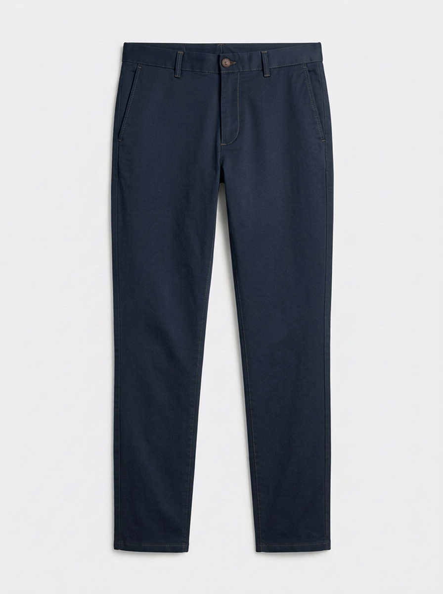 Pantalones Chinos Slim Fit Azul Marino