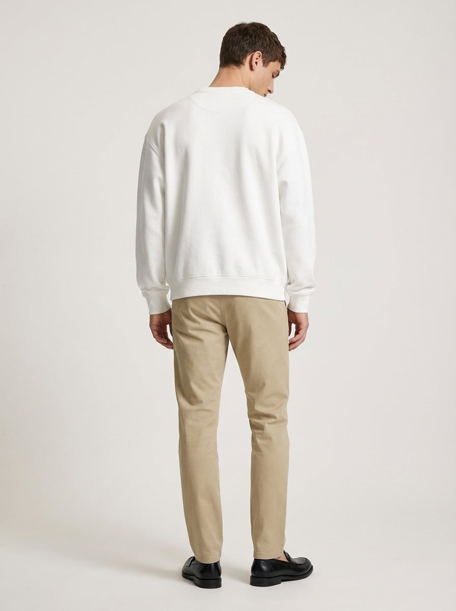 Pantalones Chinos Slim Fit Beige