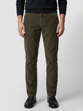 Pantalon de pana con recto clásico