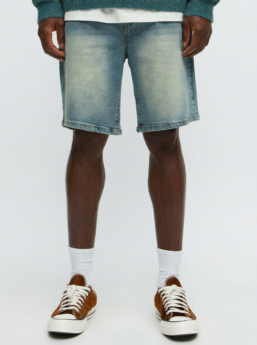 Short de Mezclilla Relaxed Fit