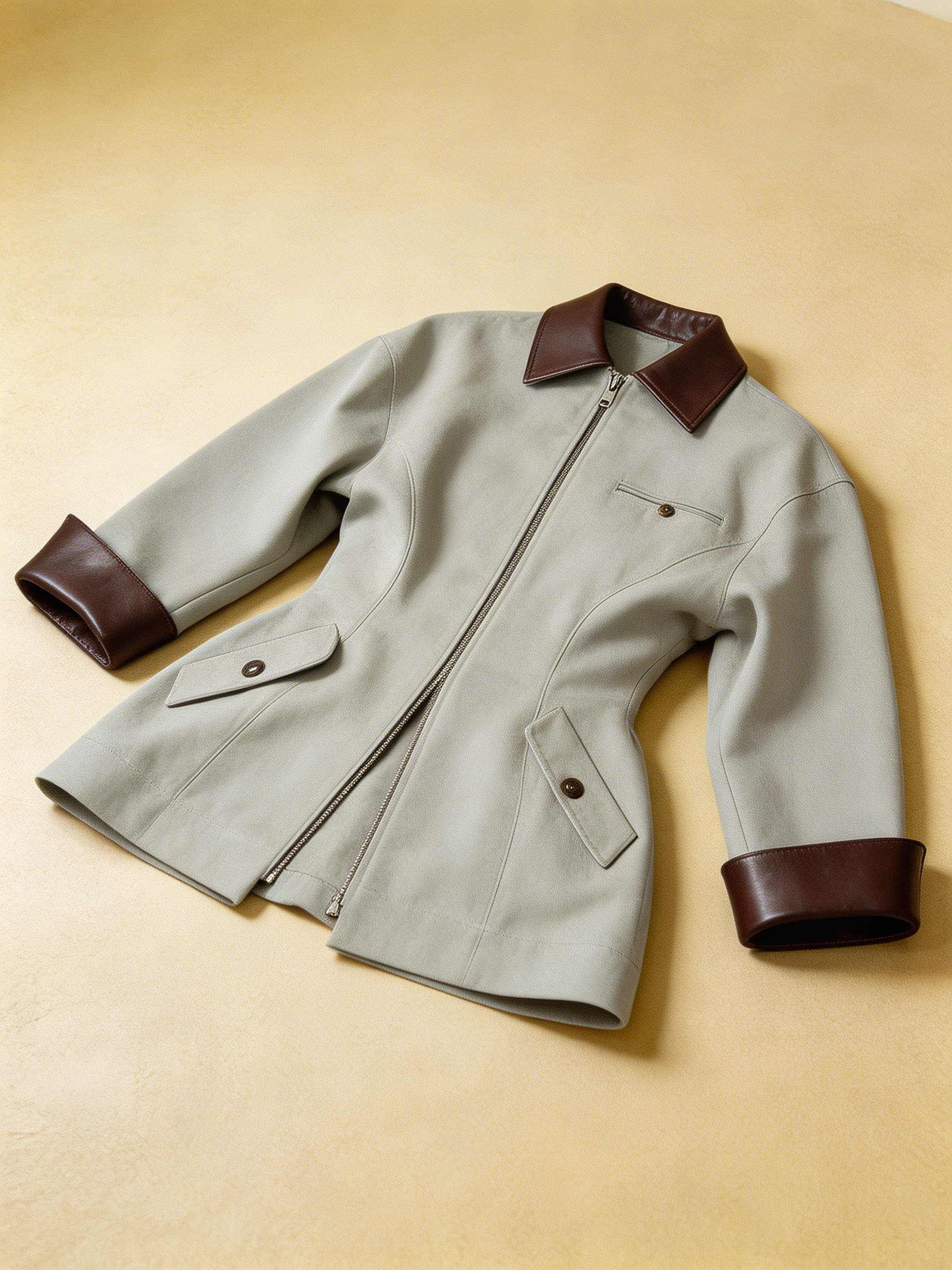 Chaqueta bomber verde