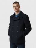 Chaqueta Marinera de Lana Azul Marino