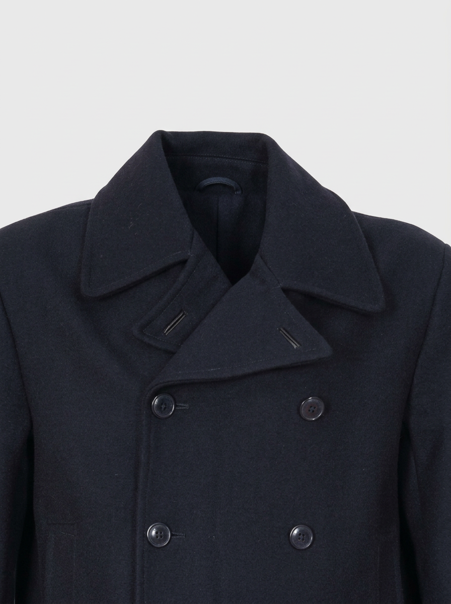 Chaqueta Marinera de Lana Azul Marino
