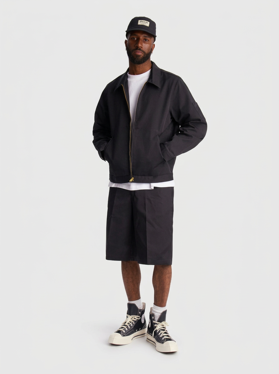Chaqueta Eisenhower sin Forro - Negra