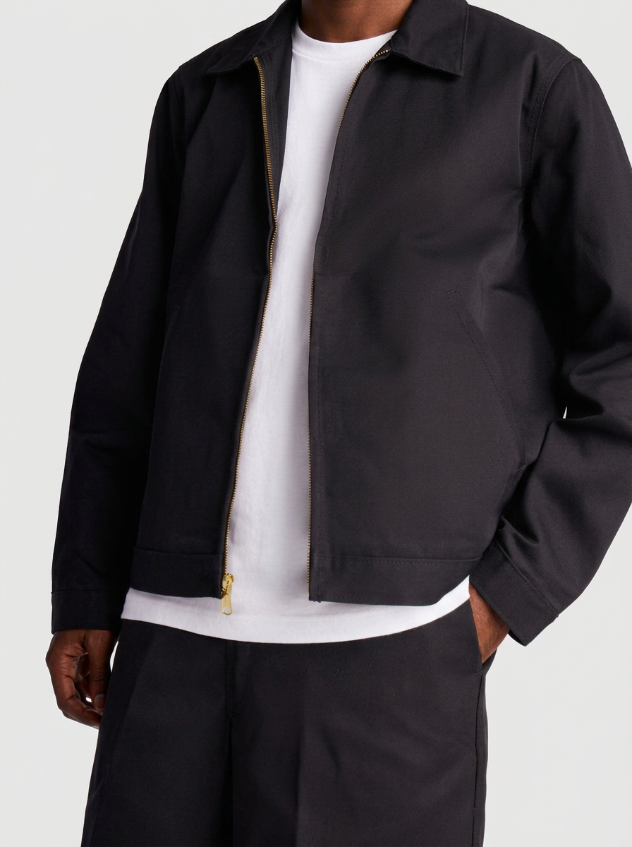 Chaqueta Eisenhower sin Forro - Negra