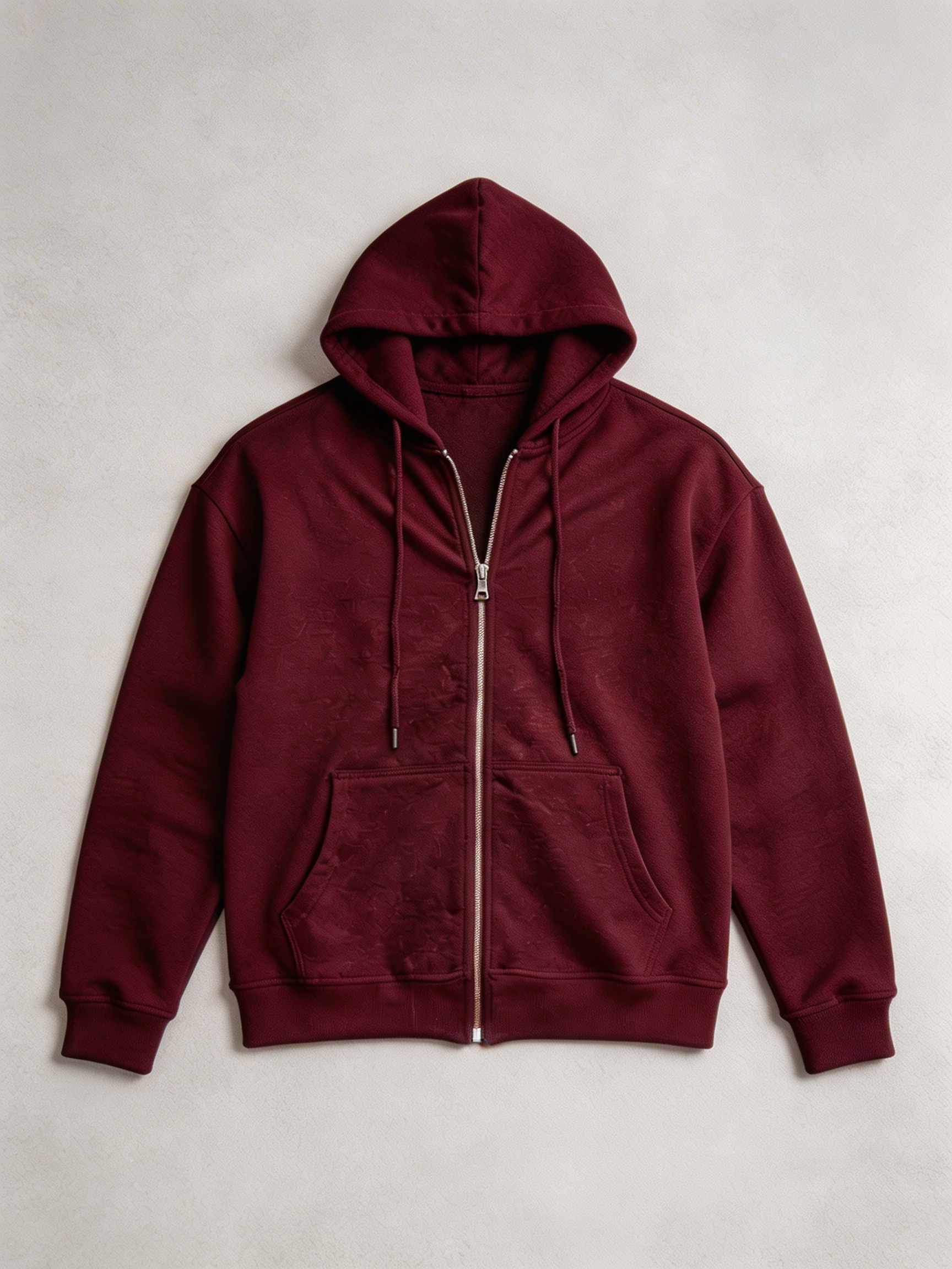 Sudadera Tyson con Cremallera Zip-up - Roja