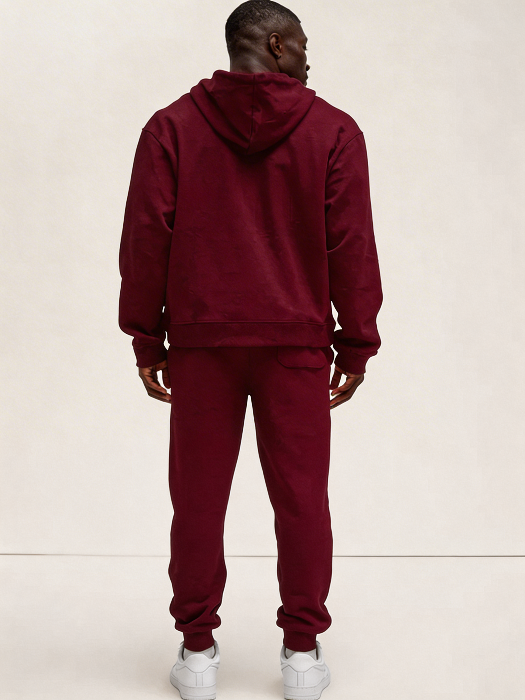 Sudadera Tyson con Cremallera Zip-up - Roja
