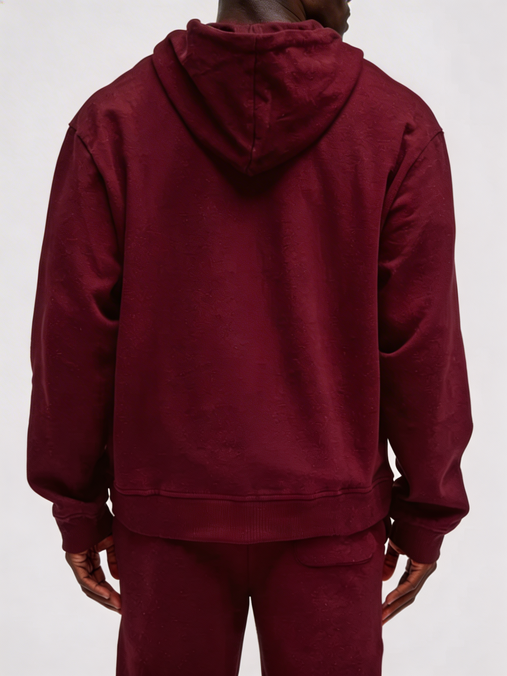 Sudadera Tyson con Cremallera Zip-up - Roja