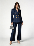 Conjunto blazer navy blue