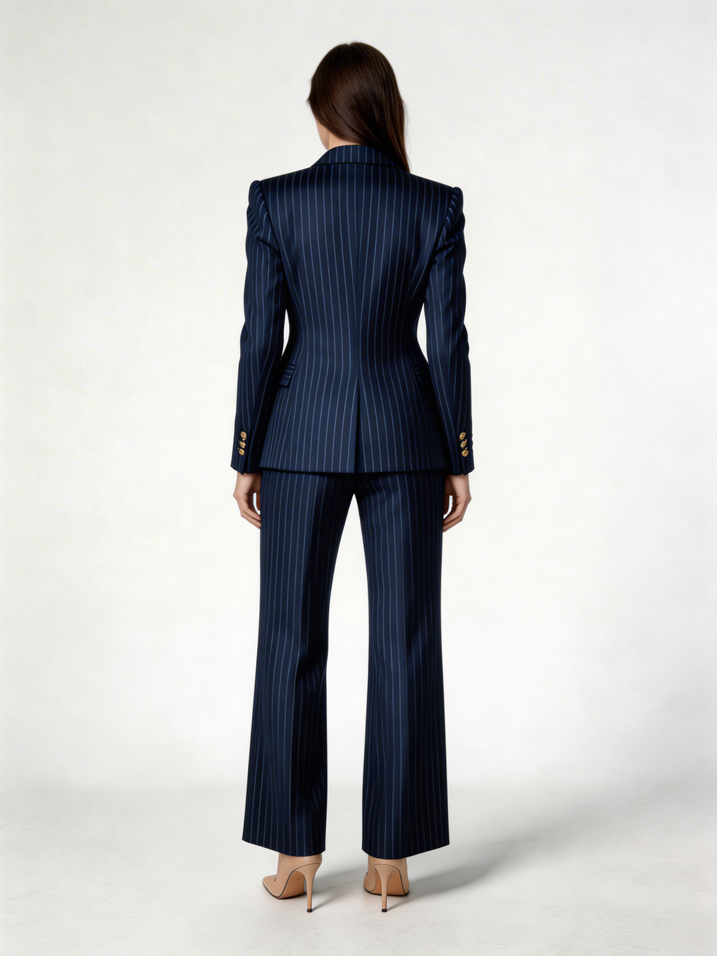 Conjunto blazer navy blue