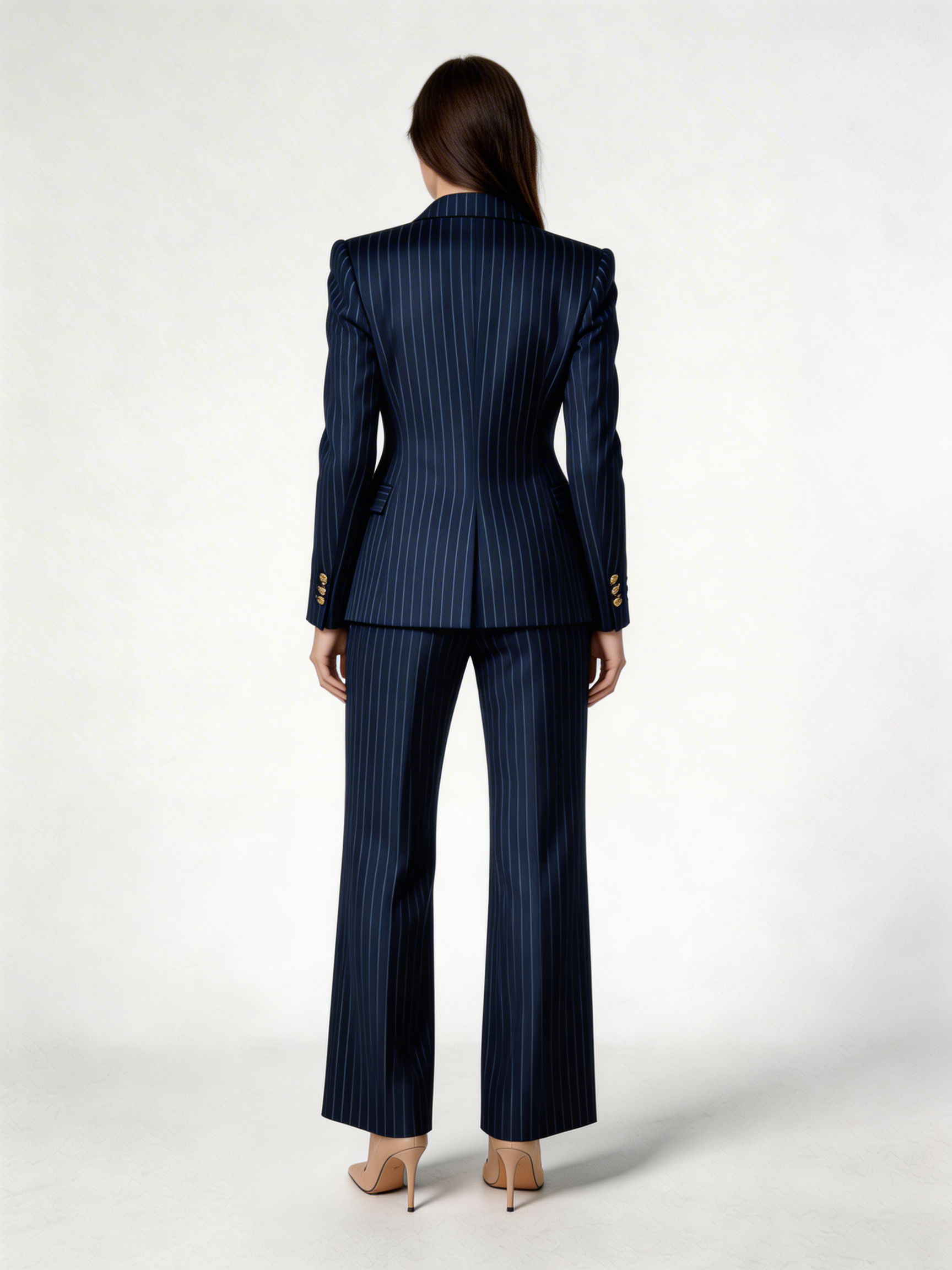 Conjunto blazer navy blue
