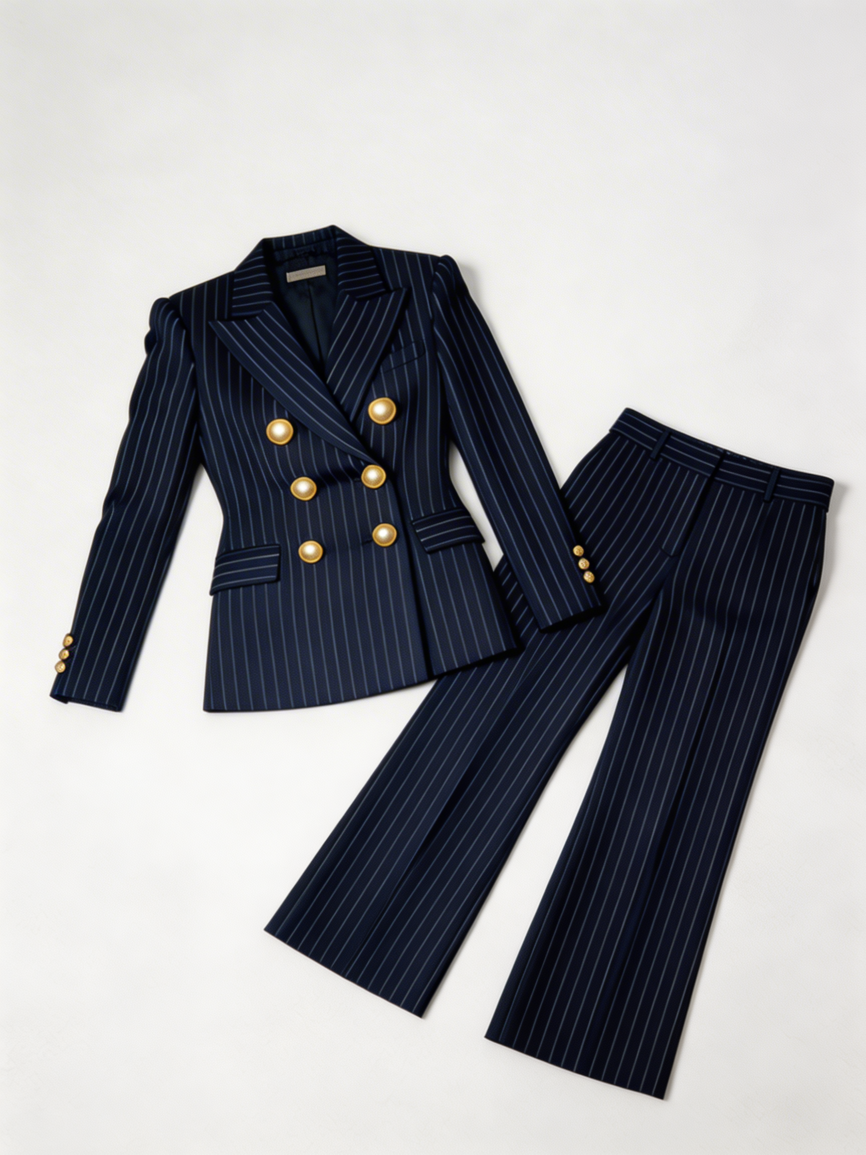 Conjunto blazer navy blue