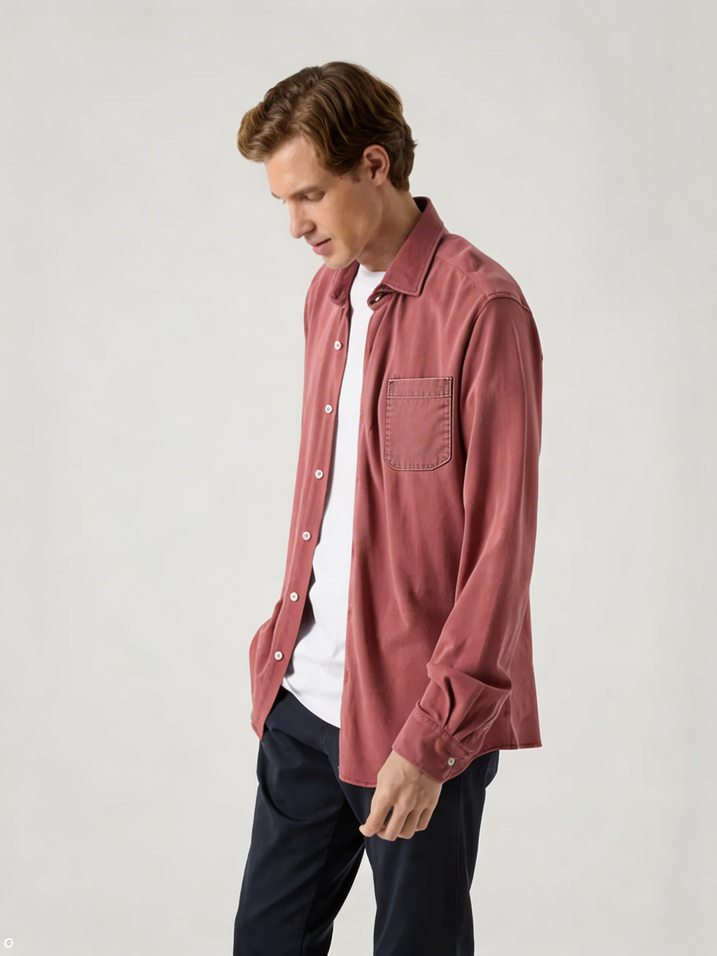 Camisa Joy Pique Burdeos