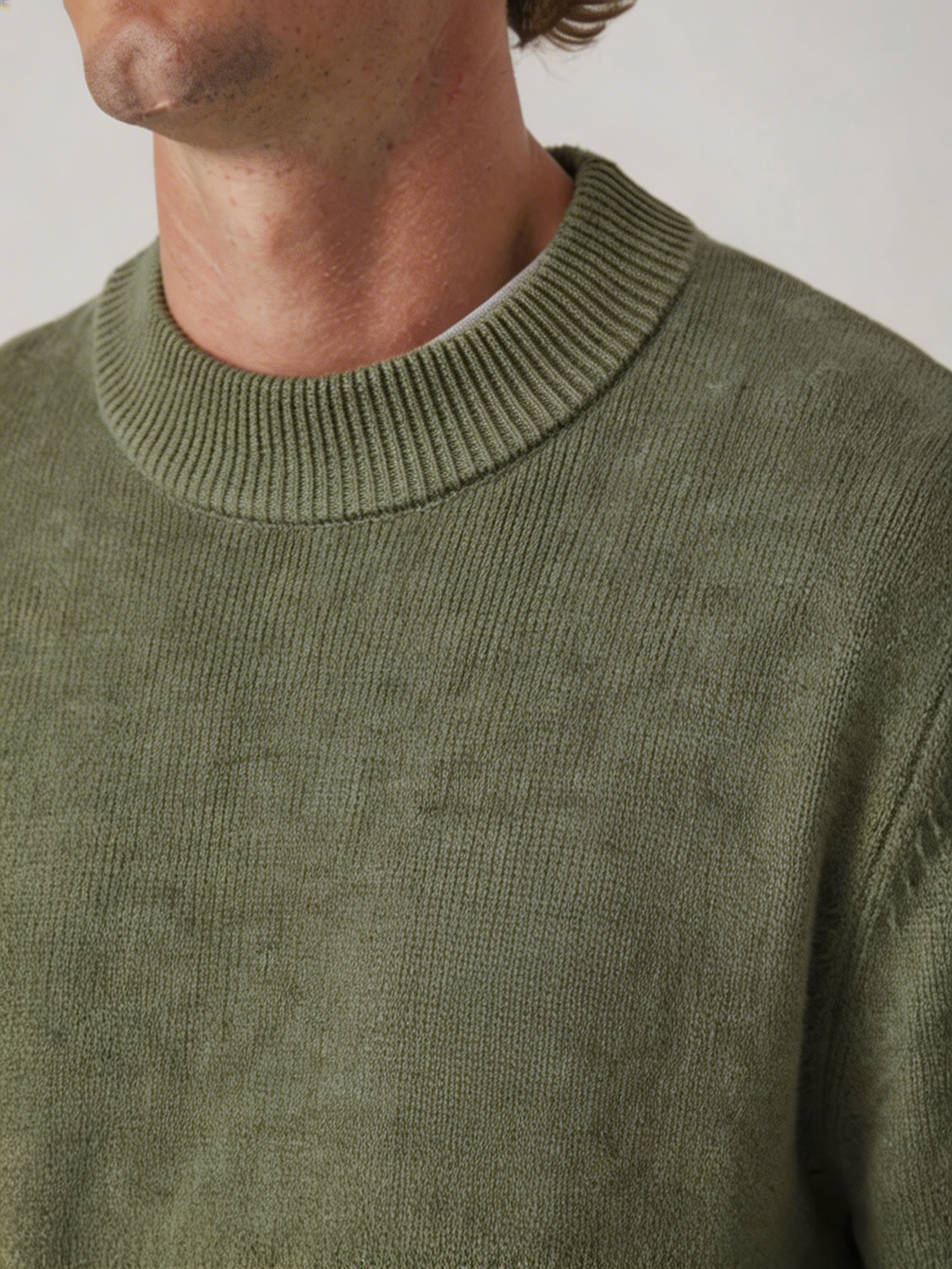 Jersey de Lana Merino - Verde