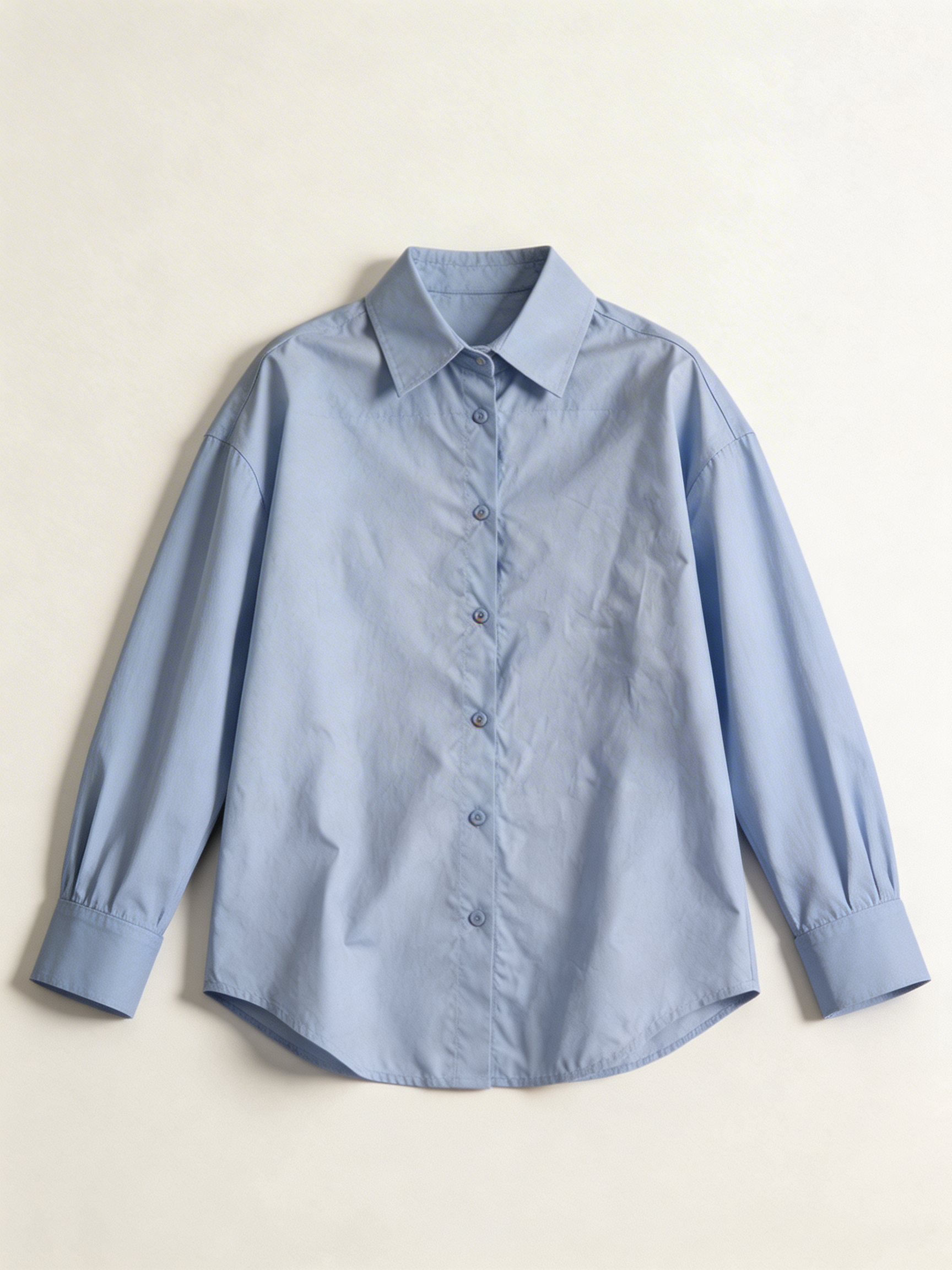 Camisa azul oversize