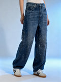 Denim carpenter con corte ancho
