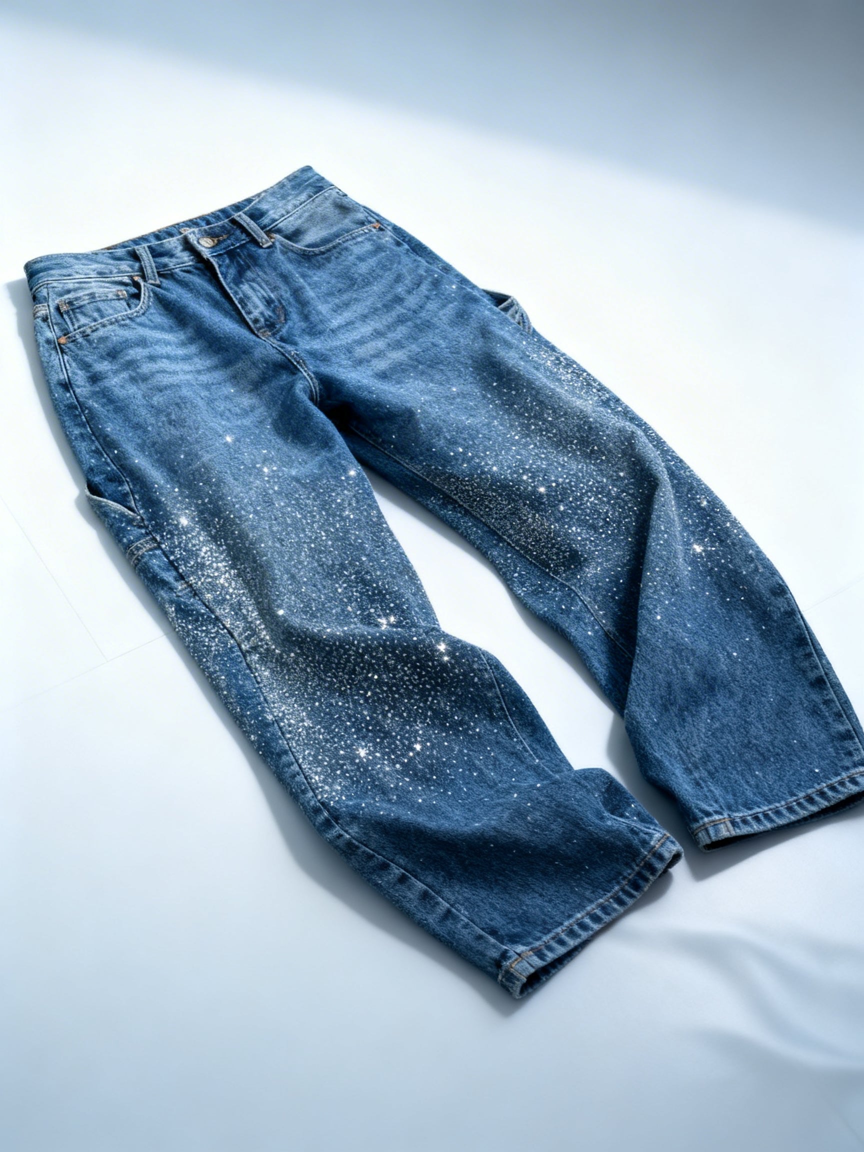Denim carpenter con corte ancho