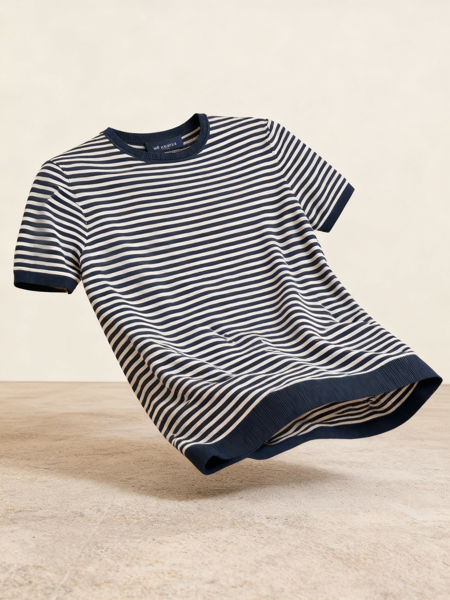 Camiseta a Rayas Navy - Estilo Naútico