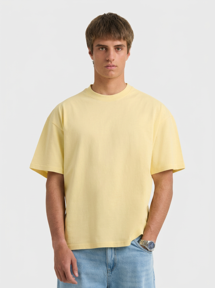 Camiseta Oversize Amarilla - Primavera Verano