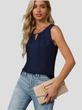 Camiseta sin Mangas Escote estilo Keyhole