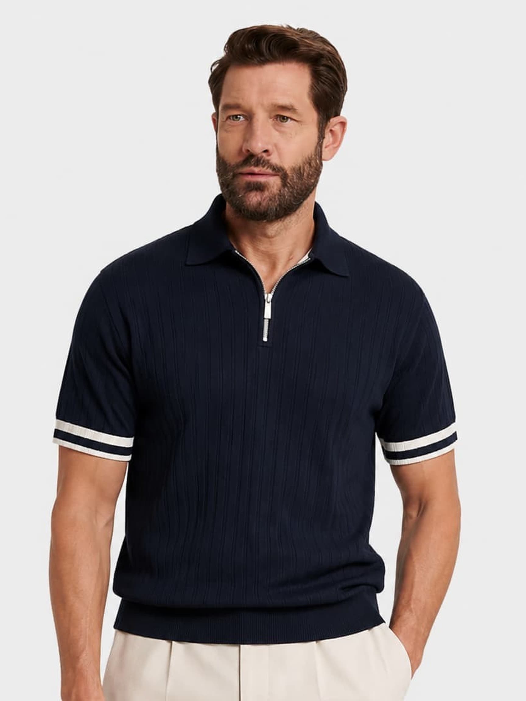 Polo Costa Classica - Azul Marino